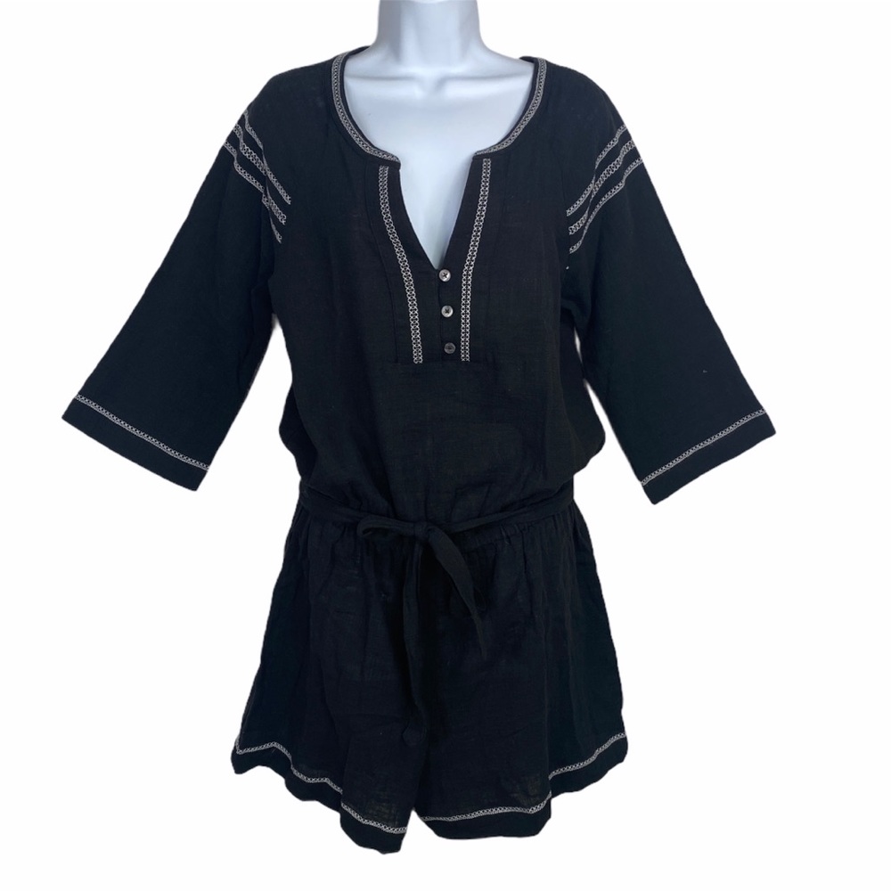 NWT Black Romper Shorts Medium Universal Thread
